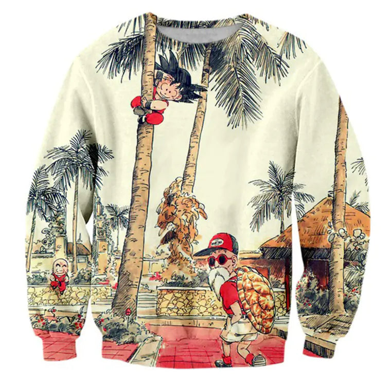 Dragon Ball 3D Printed Long Sleeve